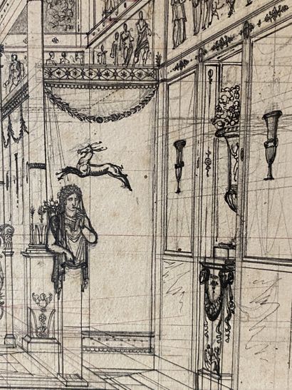 Charles PERCIER and Pierre FONTAINE
Bed executed...