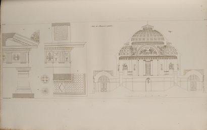 THIOLLET (François).
Choix de maisons, édifices...