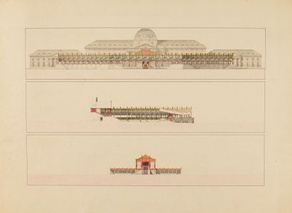 Pierre FONTAINE
Projets de décors de façade...