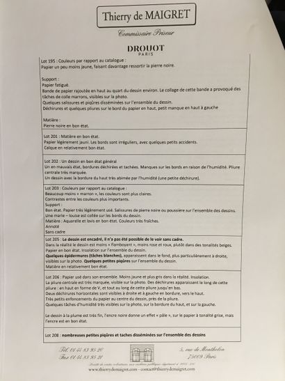 Modifications and status reports