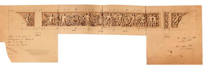 Charles PERCIER and Pierre FONTAINE
Two frieze...