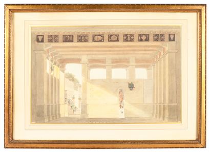 Pierre FONTAINE
The atrium of a villa
Pen...