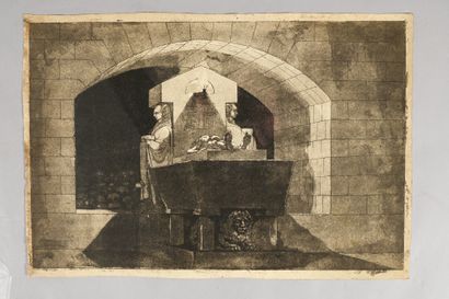 Jean-Louis DESPREZ (1743 - 1894)
Sarcophage...