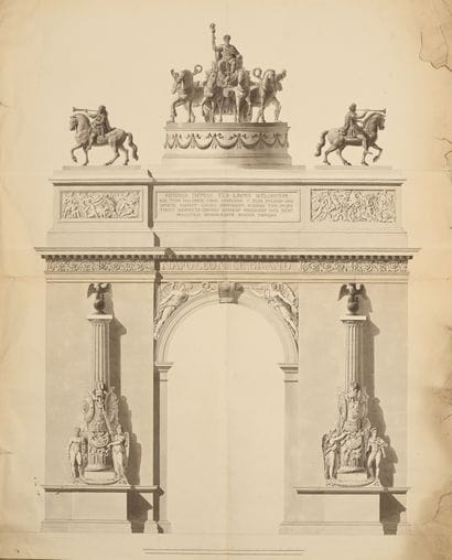 Attributed to Charles PERCIER
Two designs...