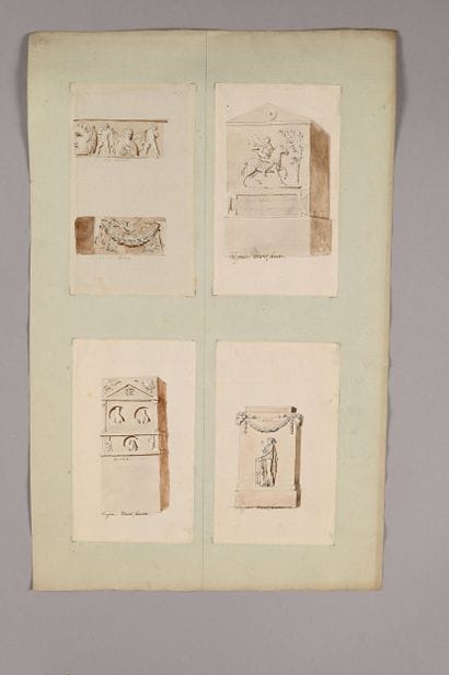 Pierre FONTAINE
Study of two friezes from...