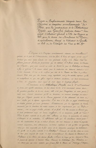 Charles PERCIER
Four friezes decorated with...