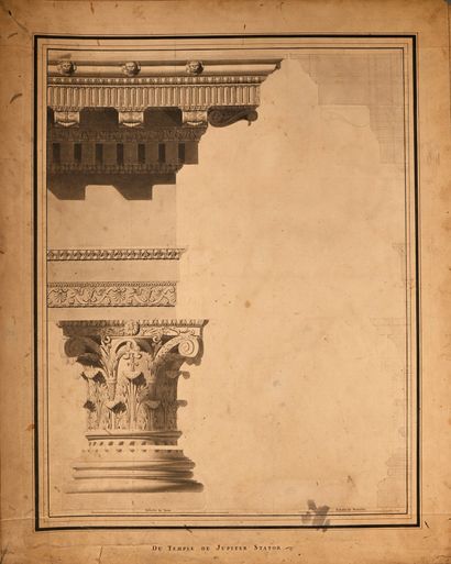 Pierre FONTAINE
Twelve studies of capitals...