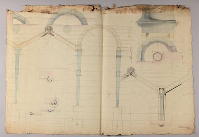 Pierre FONTAINE & Hippolyte LEBAS
19th-century...