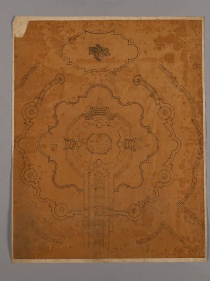 18th and 19th century FRENCH SCHOOL
Plans,...