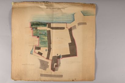 École FRANÇAISE du XIXe siècle
Plan de bains...
