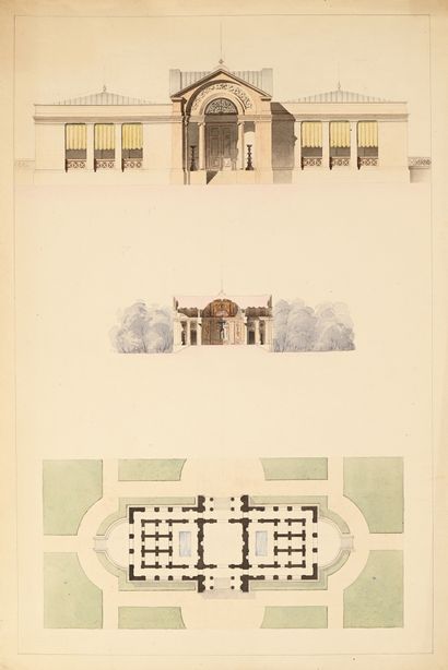 Attribué à Paul Auguste Alfred MEUNIé (1830...