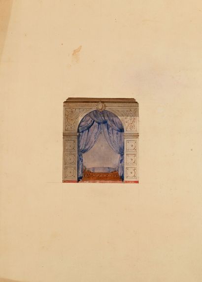 Charles PERCIER and Pierre FONTAINE
Alcove...