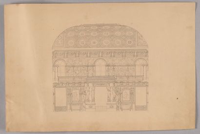 Pierre FONTAINE & AGENCE
Design for a gallery...