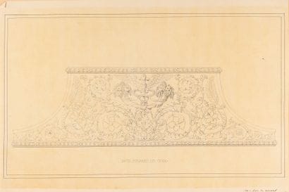 Charles PERCIER
Planned float for the Triomphe...