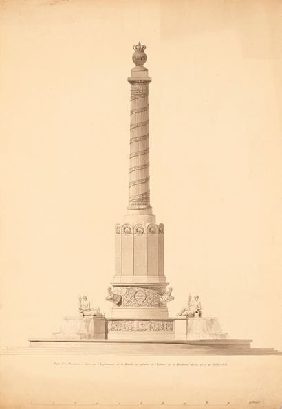 Pierre FONTAINE & AGENCE
Project for a monument...