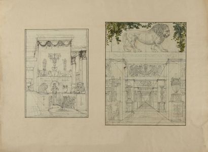 Charles PERCIER and Pierre FONTAINE
Frontispieces...