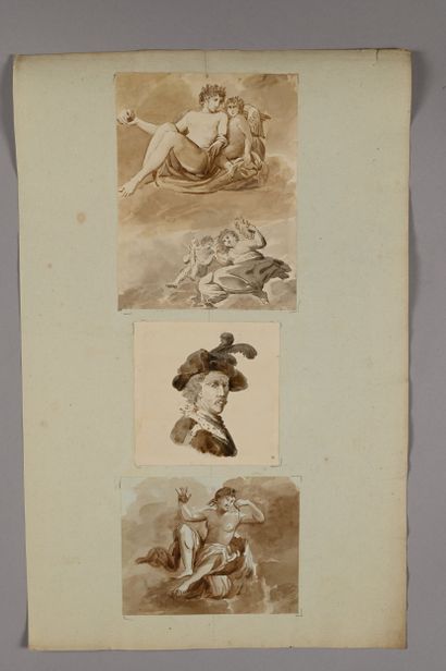 Pierre FONTAINE
Reprises de tableaux de maîtres...