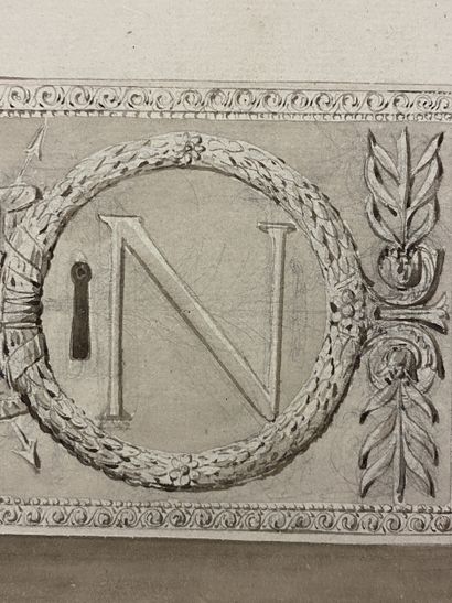 Pierre FONTAINE
Two designs for locks and...