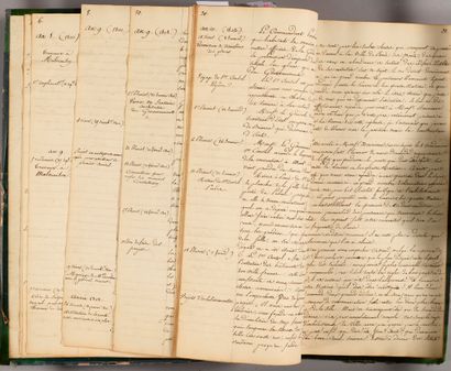 Pierre-François-Léonard FONTAINE.
Manuscript...