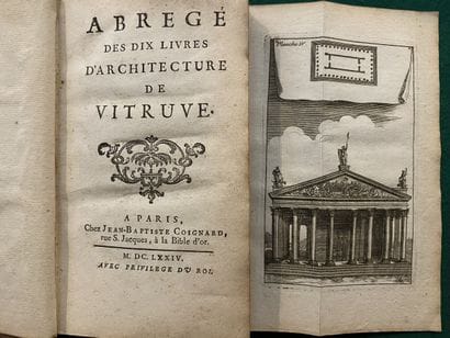 [PERRAULT (Claude)].
Abrégé des dix Livres...