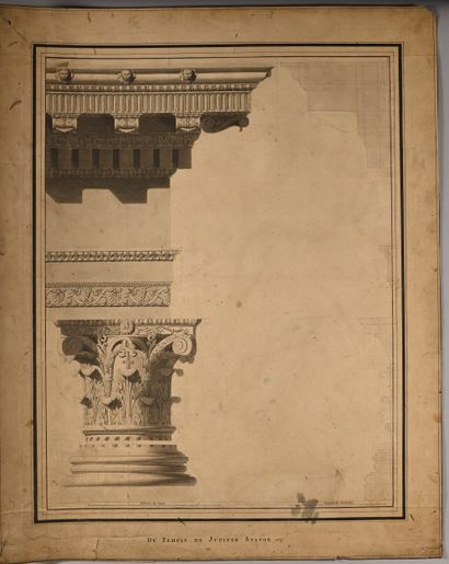 Pierre FONTAINE
Twelve studies of capitals...