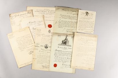 [Pierre-François-Léonard FONTAINE].
47 letters...