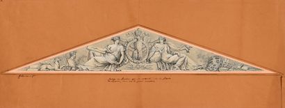 Augustin Félix FORTIN (Paris 1763 - 1832)
Study...