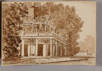 Charles PERCIER et Pierre FONTAINE
Deux vestales...