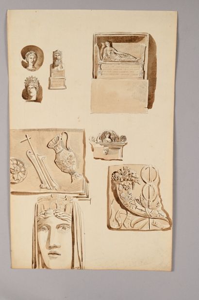 Pierre FONTAINE
Studies based on Etruscan...