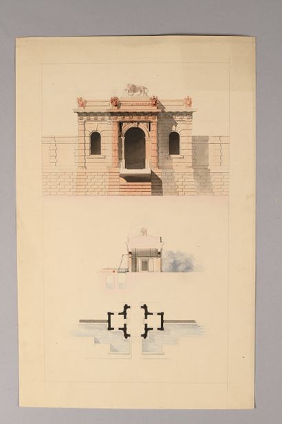Attribué à Paul Auguste Alfred MEUNIé (1830...