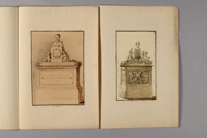 Charles PERCIER
Four projects for memorials...