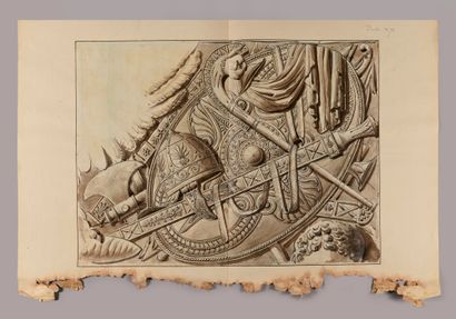 Charles PERCIER
Two military trophies for...