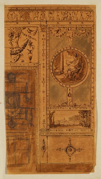 Charles PERCIER and Pierre FONTAINE
Paneled...