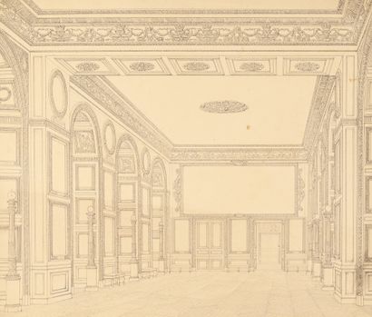 Attributed to Pierre FONTAINE
Project for...