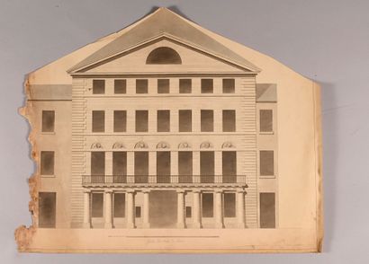 Charles PERCIER
Projet de théâtre, coupe...