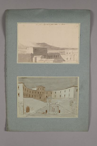 Pierre FONTAINE
Porte Majeure and Porte Nerva...