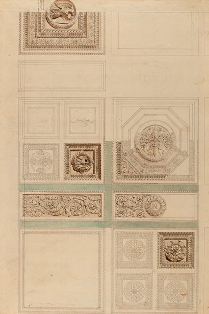 Charles PERCIER and Pierre FONTAINE
Two designs...