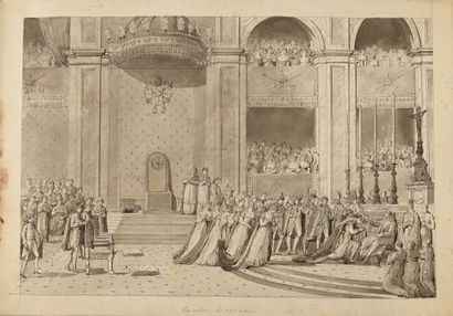 Pierre FONTAINE
L'onction de Napoléon lors...