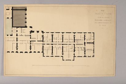 Pierre FONTAINE & AGENCE
Plan of the attic...