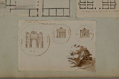 Pierre FONTAINE
Plans, elevations, sketches...