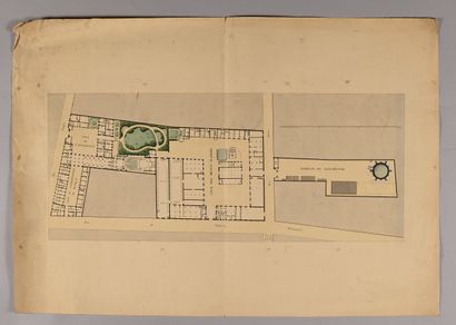 19th century FRENCH SCHOOL
Set of elevations...