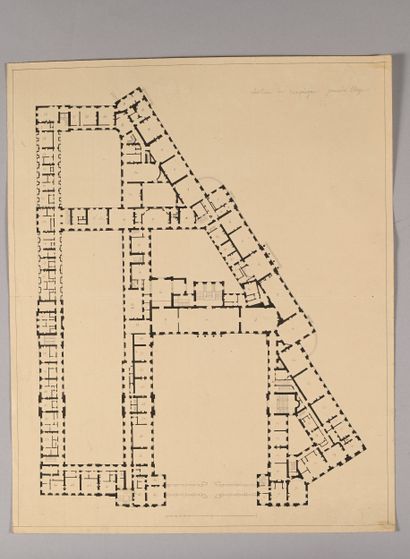 Pierre FONTAINE & AGENCE
Plan of the attic...