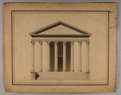 Pierre FONTAINE
Twelve studies of capitals...
