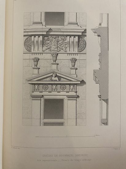 BERTY (Adolphe).
- The Great French Architects...