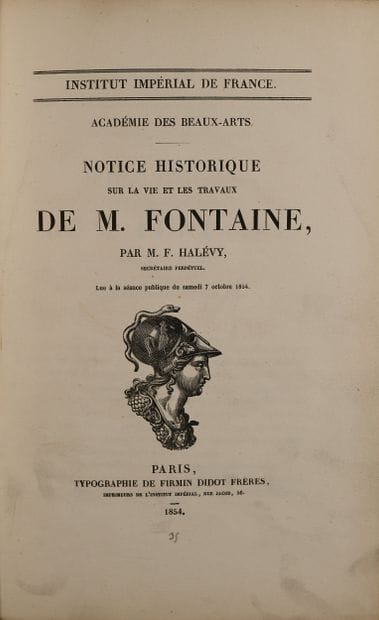 [FONTAINE (Léonard)]. HALÈVY (Fromental).
Notice...