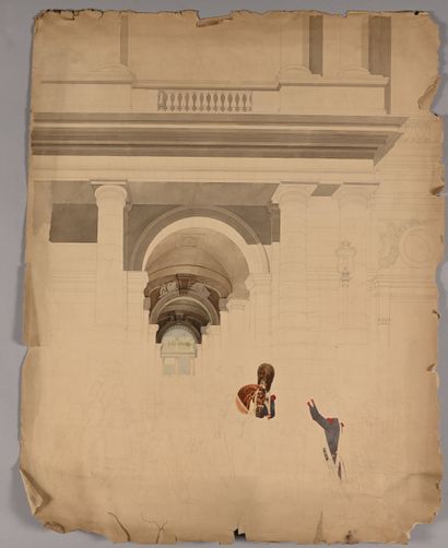 19th-century FRENCH SCHOOL and AGENCE de...