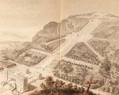 Pierre FONTAINE
The gardens of Cassel Palace...