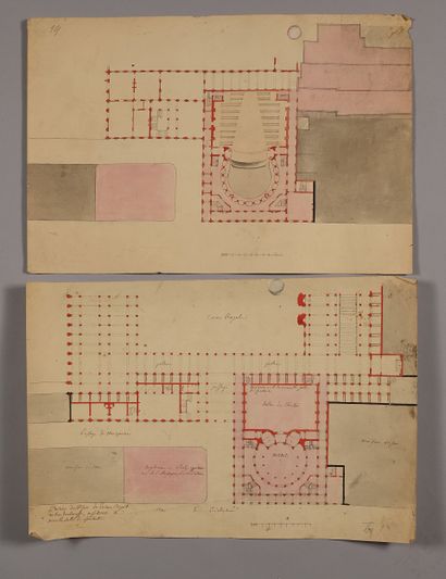 19th-century FRENCH SCHOOL and AGENCE de...