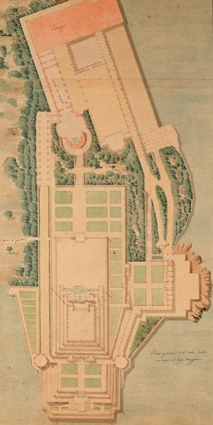 19th century FRENCH SCHOOL
General plan of...