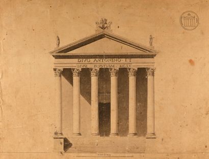 Pierre FONTAINE
Twelve studies of capitals...